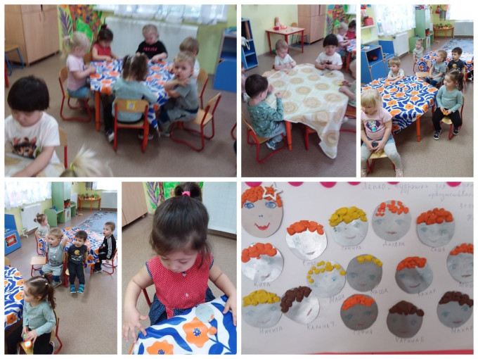 3 группа лепка:"Кудряшки куклы Маши". 3 группа лепка:"Кудряшки куклы Маши".